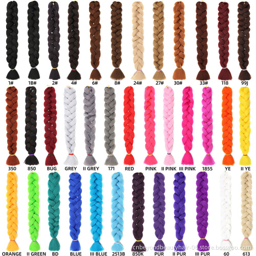 82inch Synthetic Jumbo Braids for african hair expression braiding hair